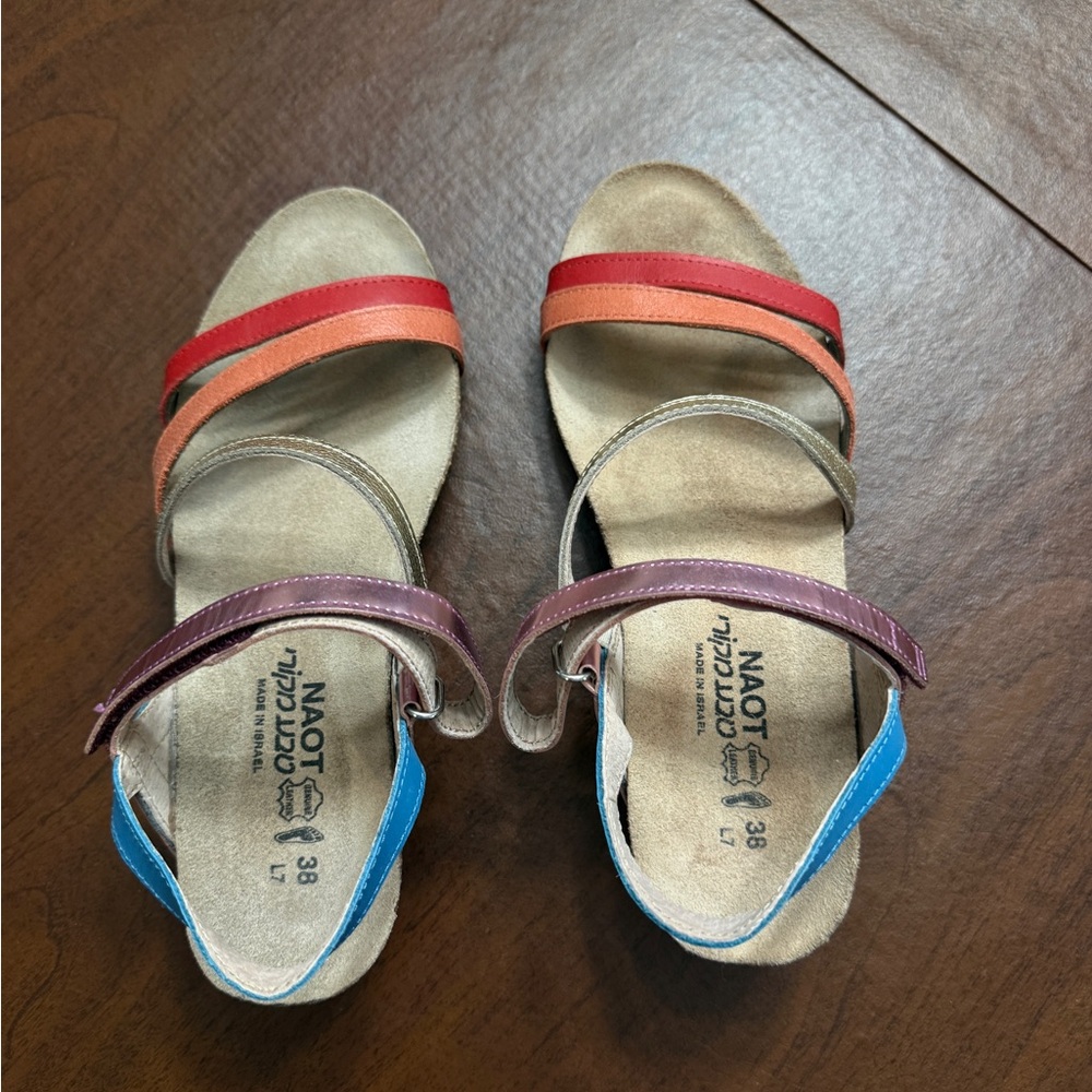 Naot Multicolor Strappy Sandals